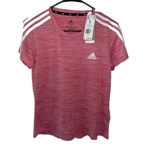 ADIDAS TRAINING SHIRT WOMENS - SIZE S PINK